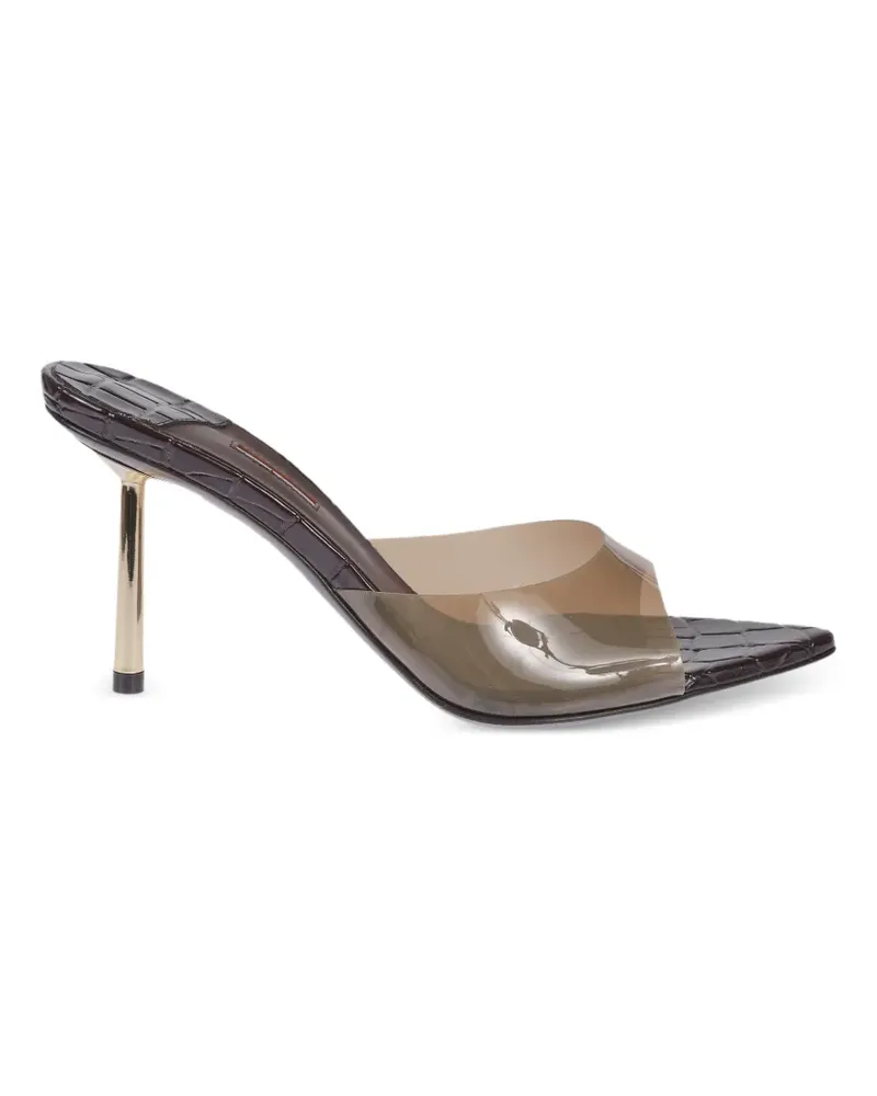 Le Silla pointed-toe heeled sandals - Braun Braun