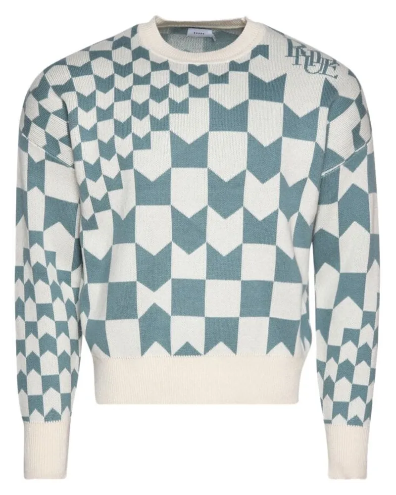RHUDE Racing Pullover mit Monogramm - Nude Nude