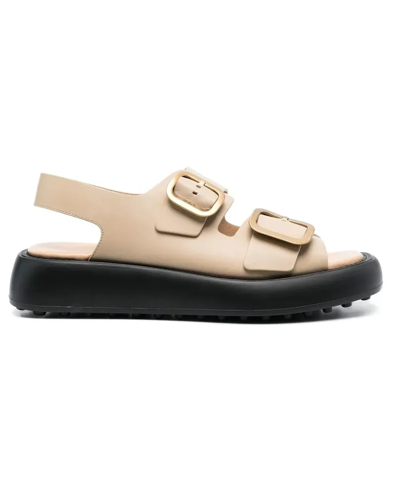TOD'S Sandalen mit Schnallenriemen - Nude Nude
