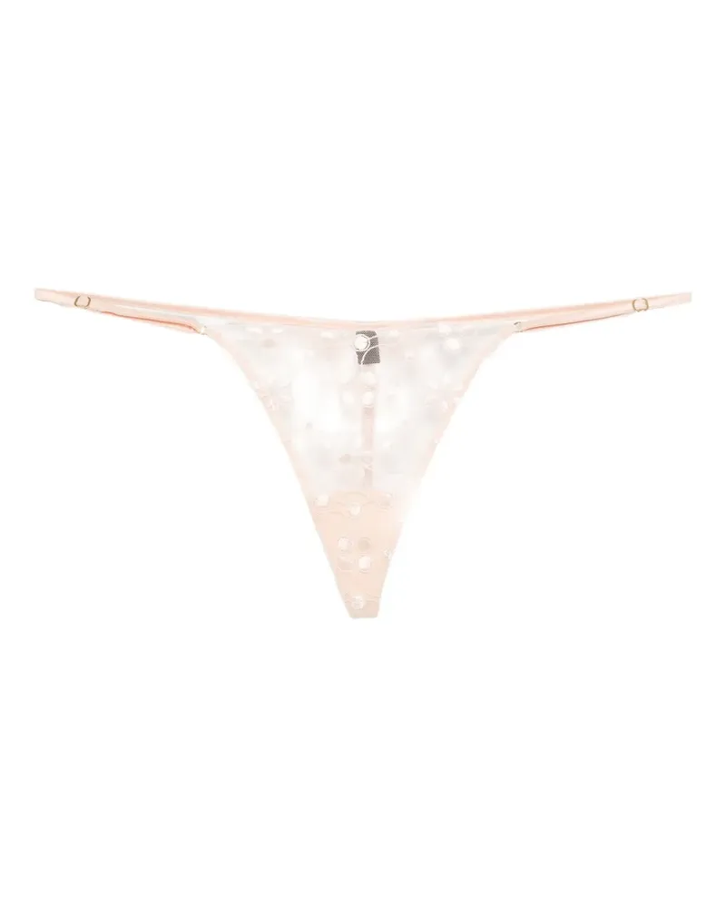 Kiki De Montparnasse Rosette Tanga - Nude Nude