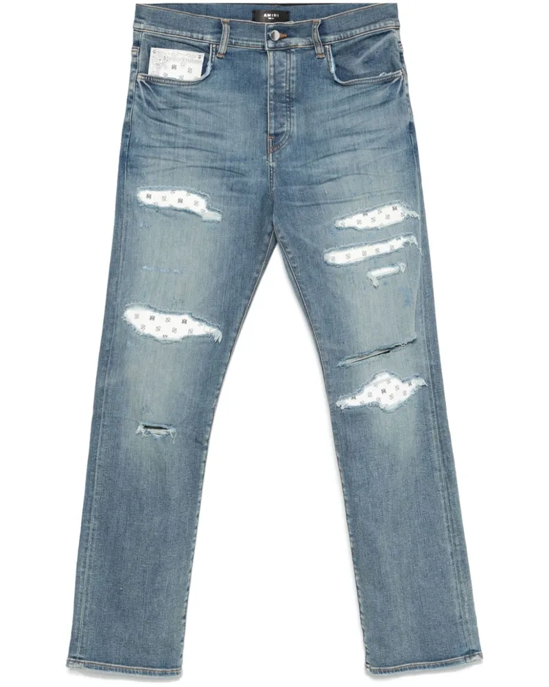 Amiri Repaired Jeans - Blau Blau