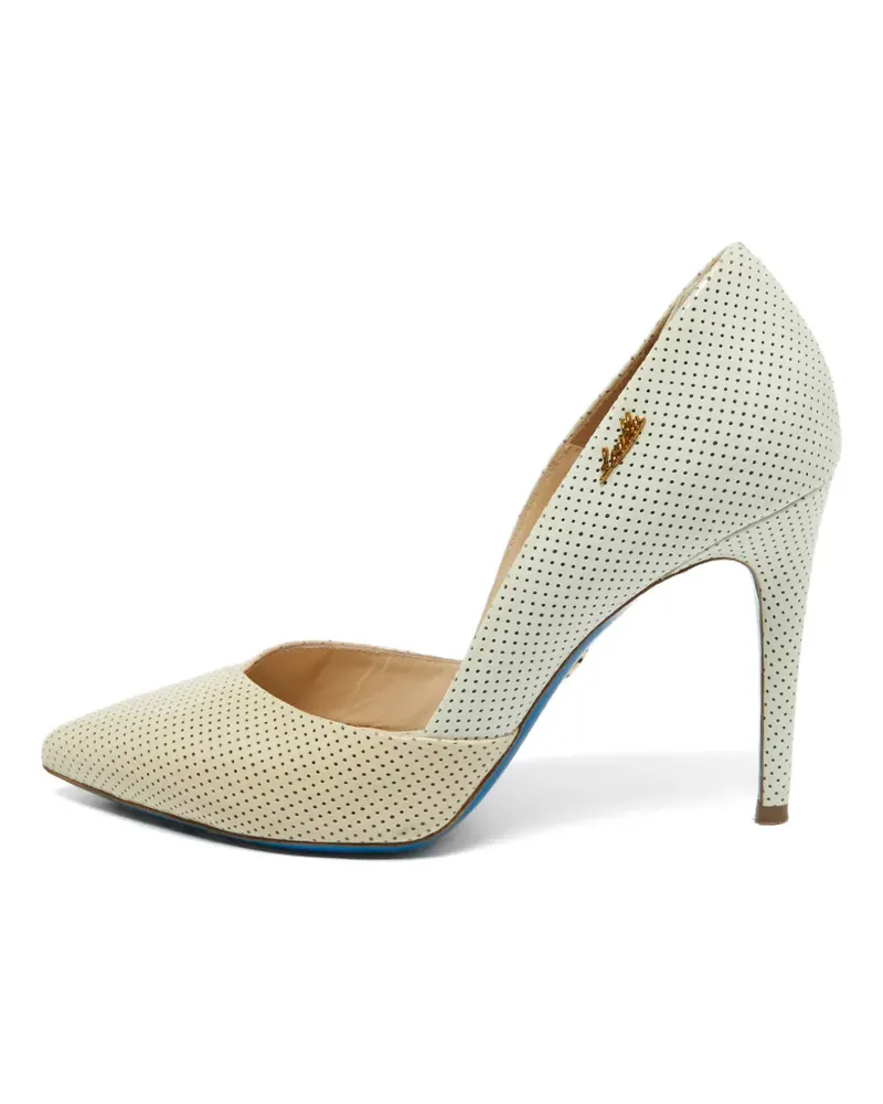 Loriblu Pumps mit spitzer Kappe - Nude Nude