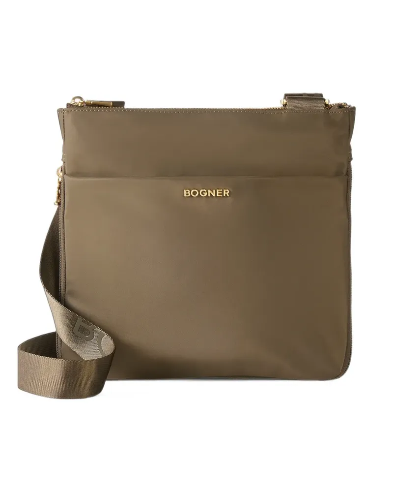 Bogner Mittelgroße Klosters Neve Selena Schultertasche - Braun Braun