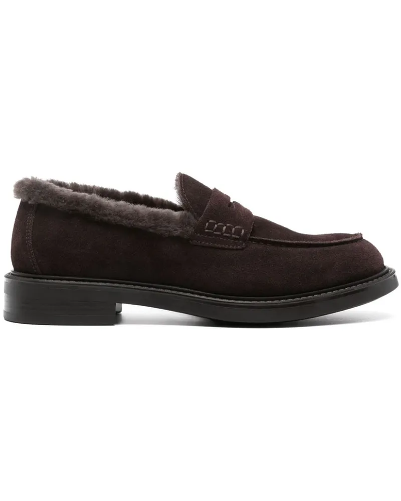 Doucal´s Loafer aus Wildleder - Braun Braun
