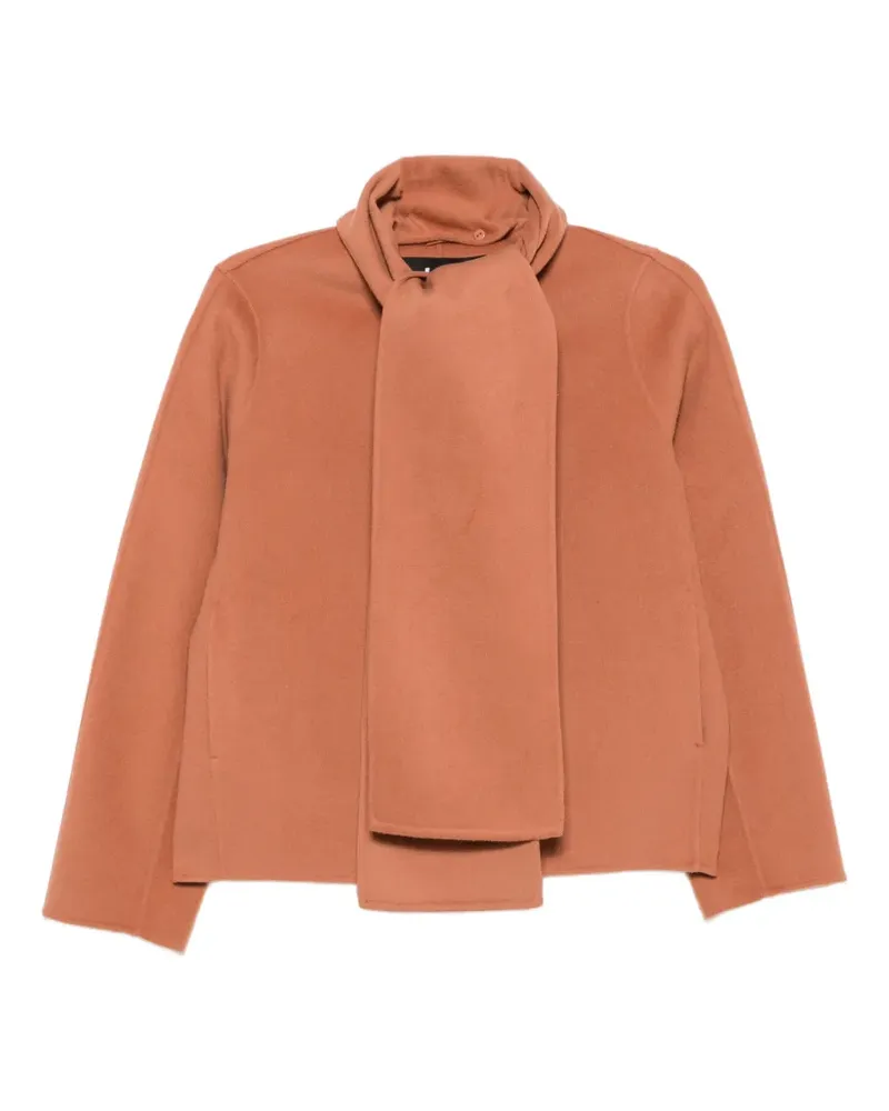 Luisa Cerano Jacke mit Schaldetail - Orange Orange