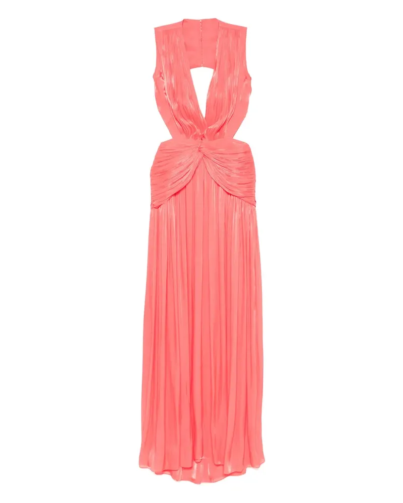 COSTARELLOS Silla Maxikleid - Orange Orange