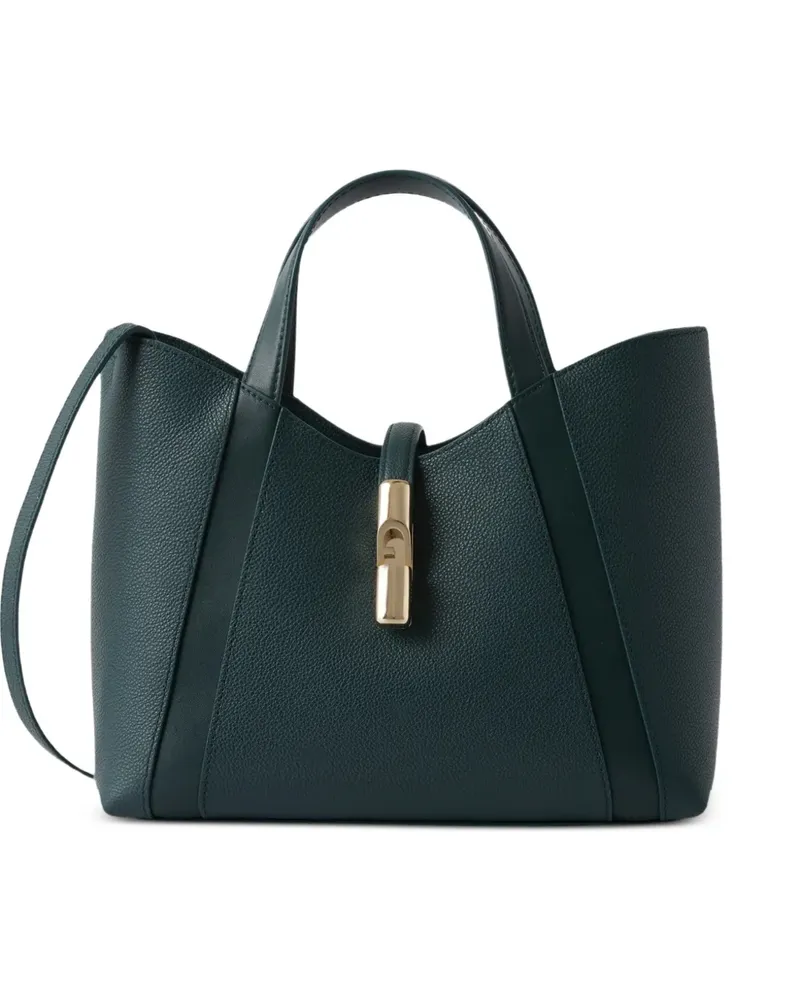 Furla small Goccia leather tote bag - Grün Grün