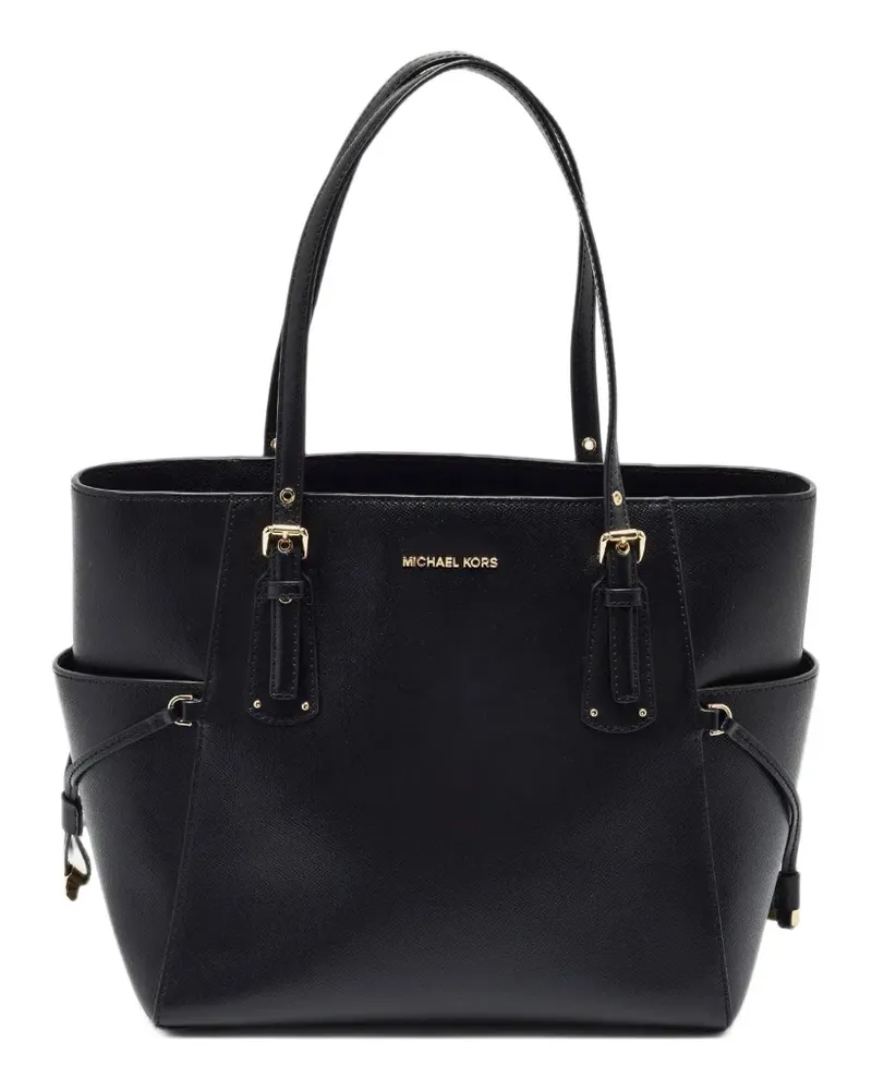 Michael Kors Voyager leather tote bag - Schwarz Schwarz