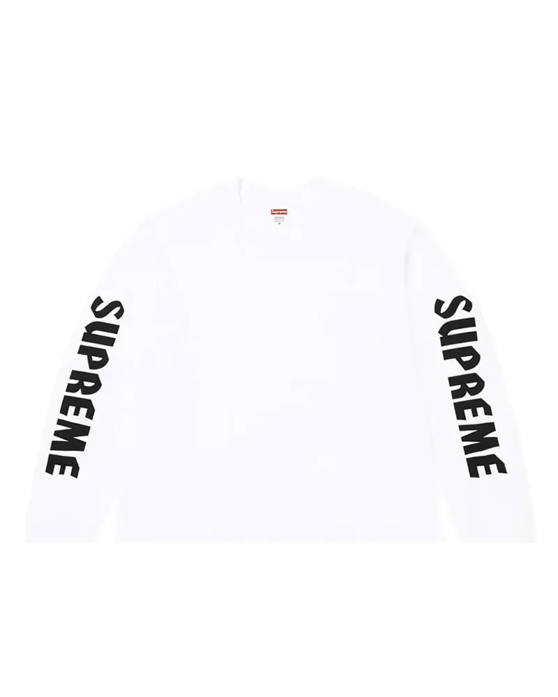 Supreme Being x Spitfire logo-print sweatshirt - Weiß Weiß