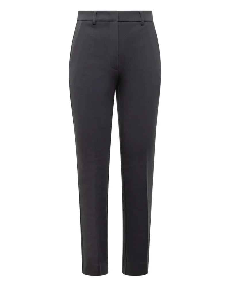 Max Mara Hose mit geradem Bein - Schwarz Schwarz