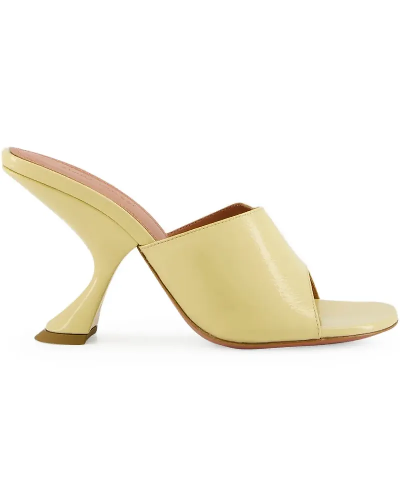 Amina Muaddi Taylor Sandalen mit definiertem Absatz 90mm - Nude Nude