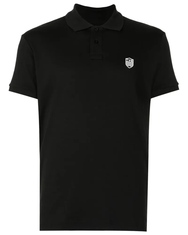 Osklen Brasão Poloshirt - Schwarz Schwarz