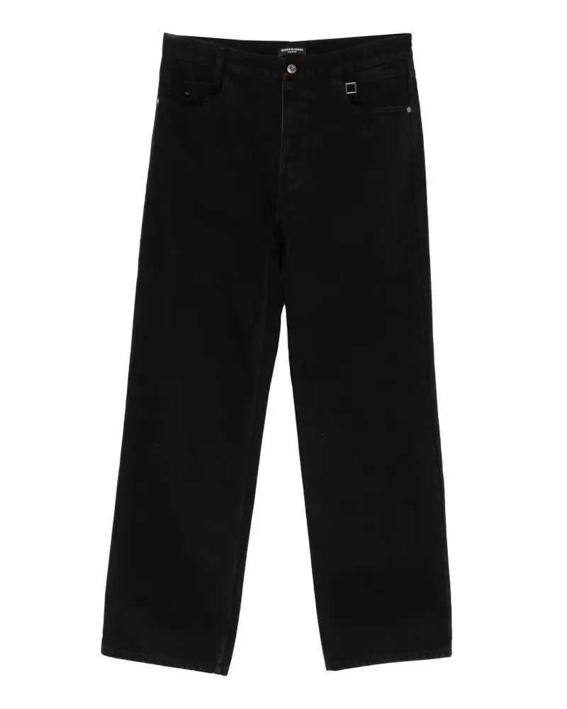 Wooyoungmi straight-leg jeans - Schwarz Schwarz