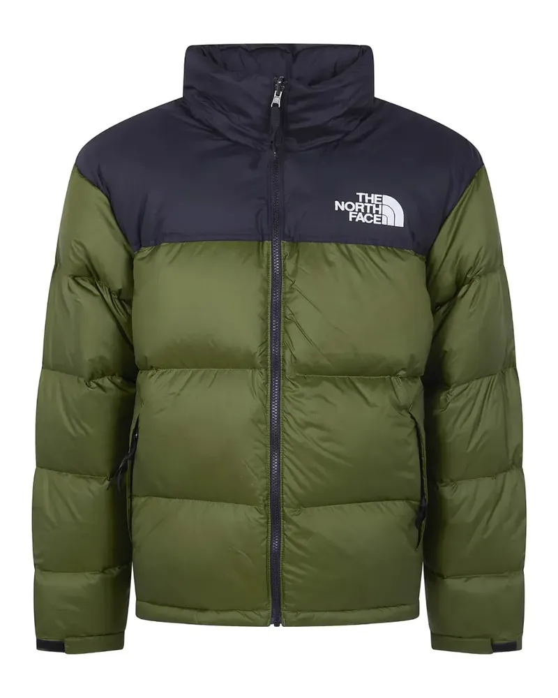 The North Face Gefütterte Kapuzenjacke - Grün Grün
