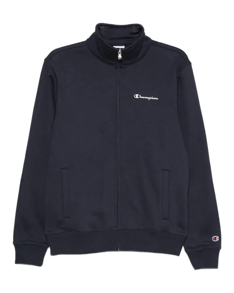 Champion logo-embroidered track pants set - Blau Blau