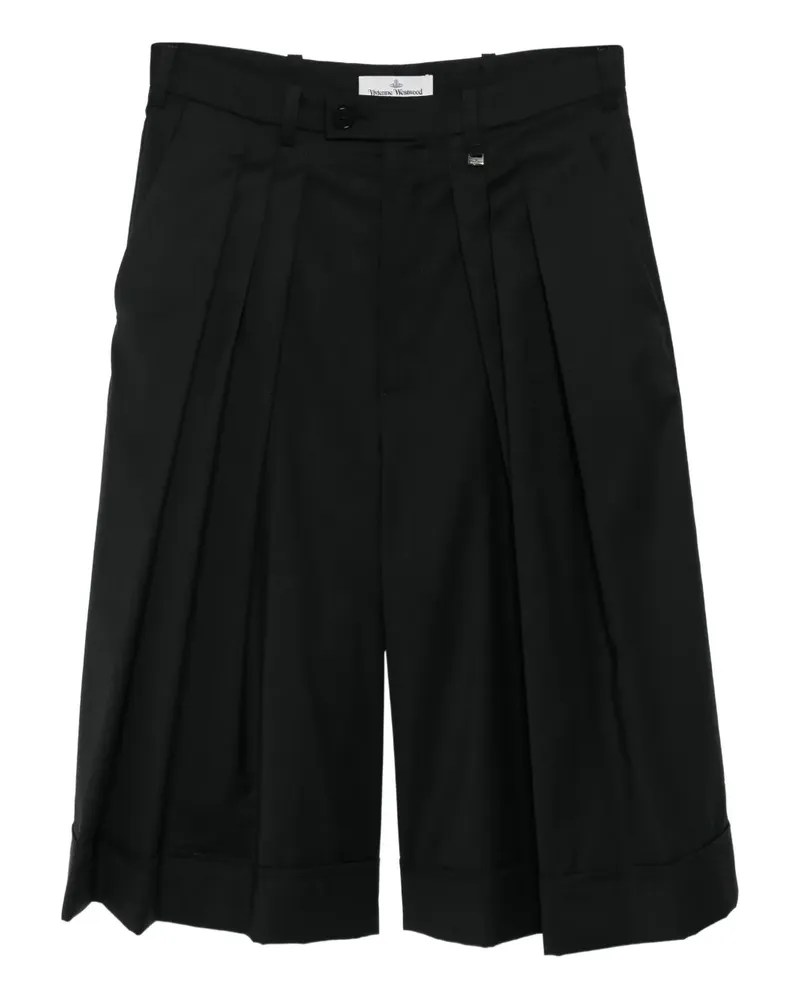 Vivienne Westwood Hose mit Falten - Schwarz Schwarz