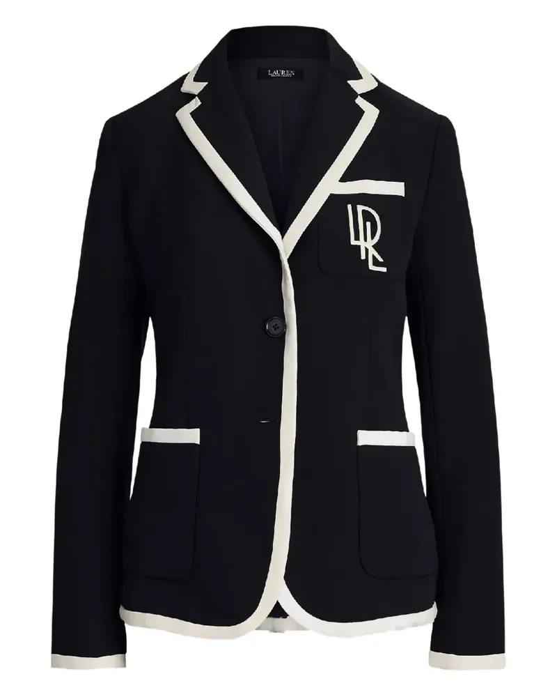 Ralph Lauren Jacke mit Logo-Stickerei - Schwarz Schwarz