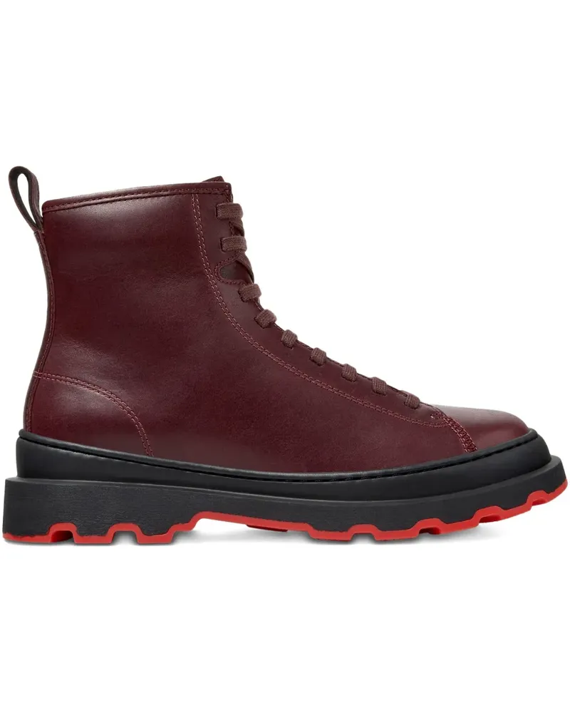 Camper Brutus Stiefel im Military-Look - Rot Rot