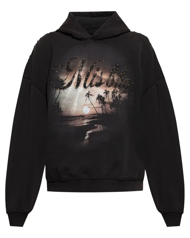 MISBHV Klassischer Hoodie - Schwarz Schwarz