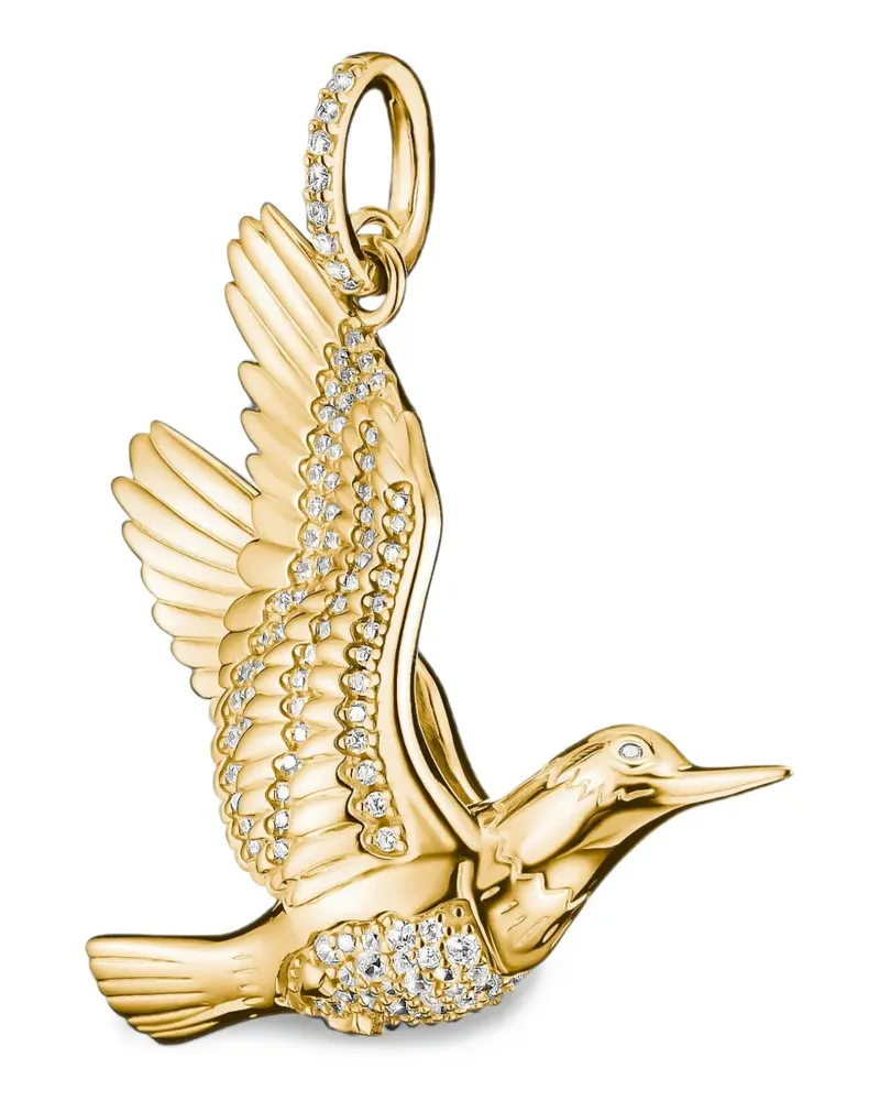 Thomas Sabo Eisvogel Zirkonia-Anhänger - Gold Gold