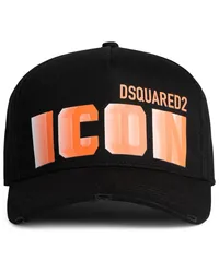 Dsquared2 Baseballkappe mit Logo-Print Schwarz