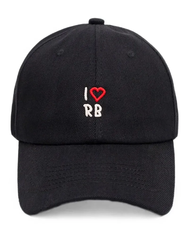 RUSLAN BAGINSKIY I Love RB embroidered baseball cap - Schwarz Schwarz