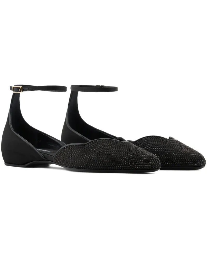 Giorgio Armani Verzierte Pumps - Schwarz Schwarz