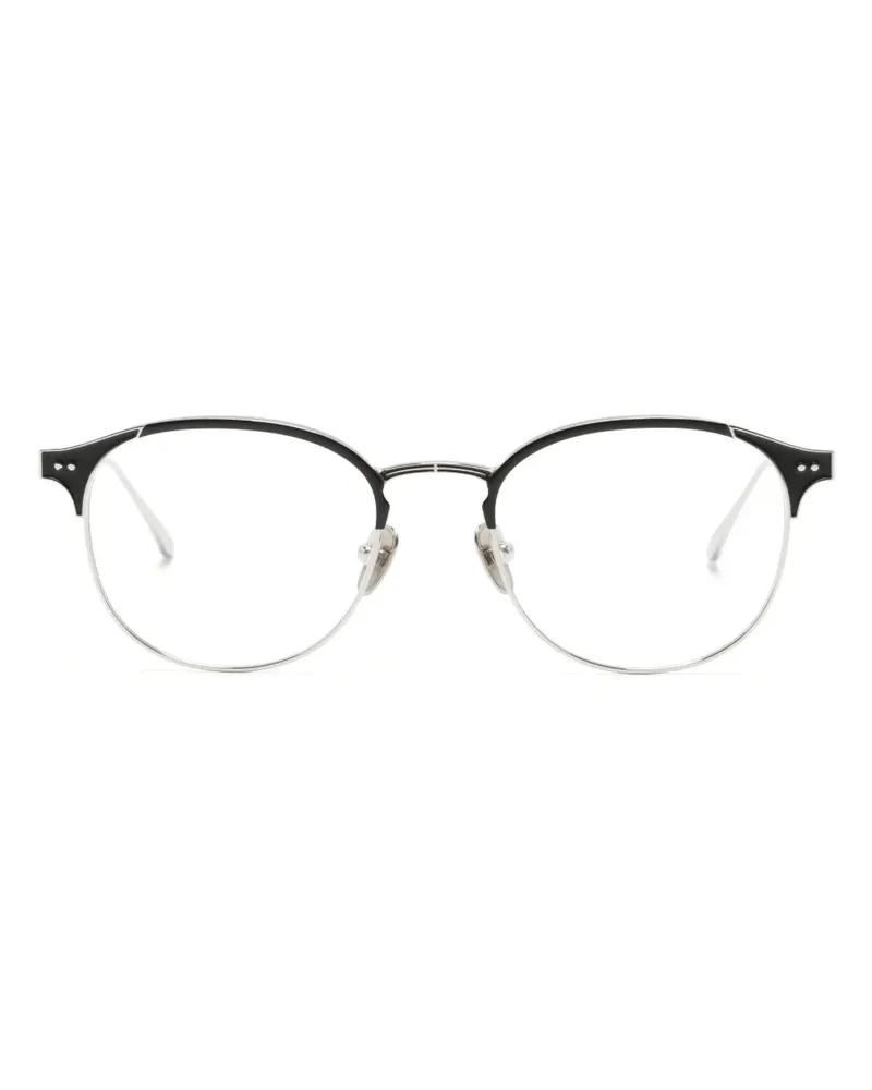 Leisure Society Antibes Brille mit rundem Gestell - Silber Silber
