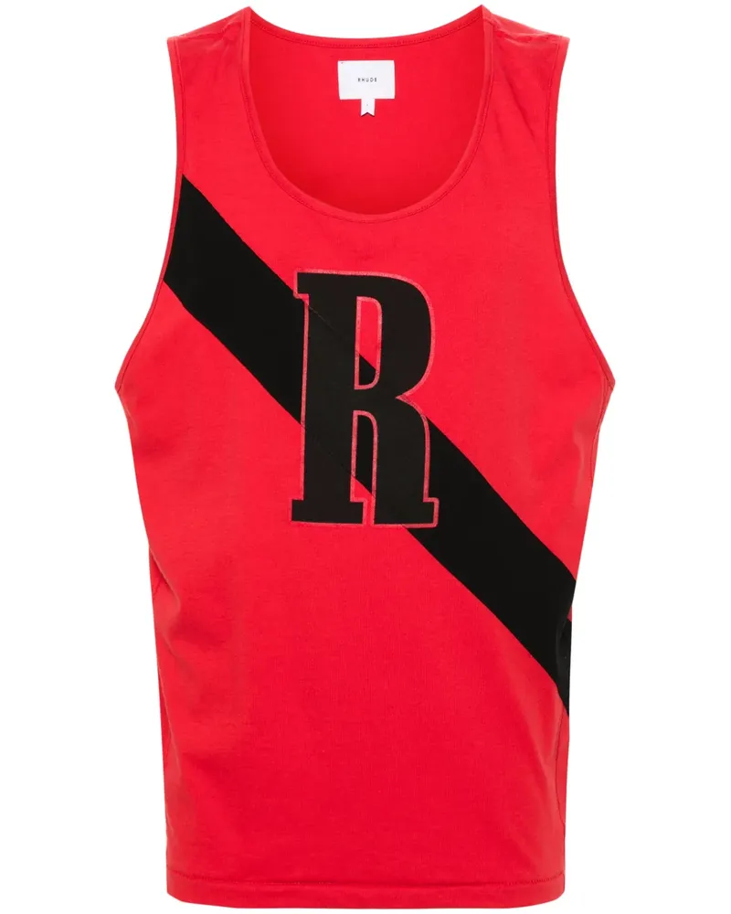 RHUDE 02 Tanktop - Rot Rot
