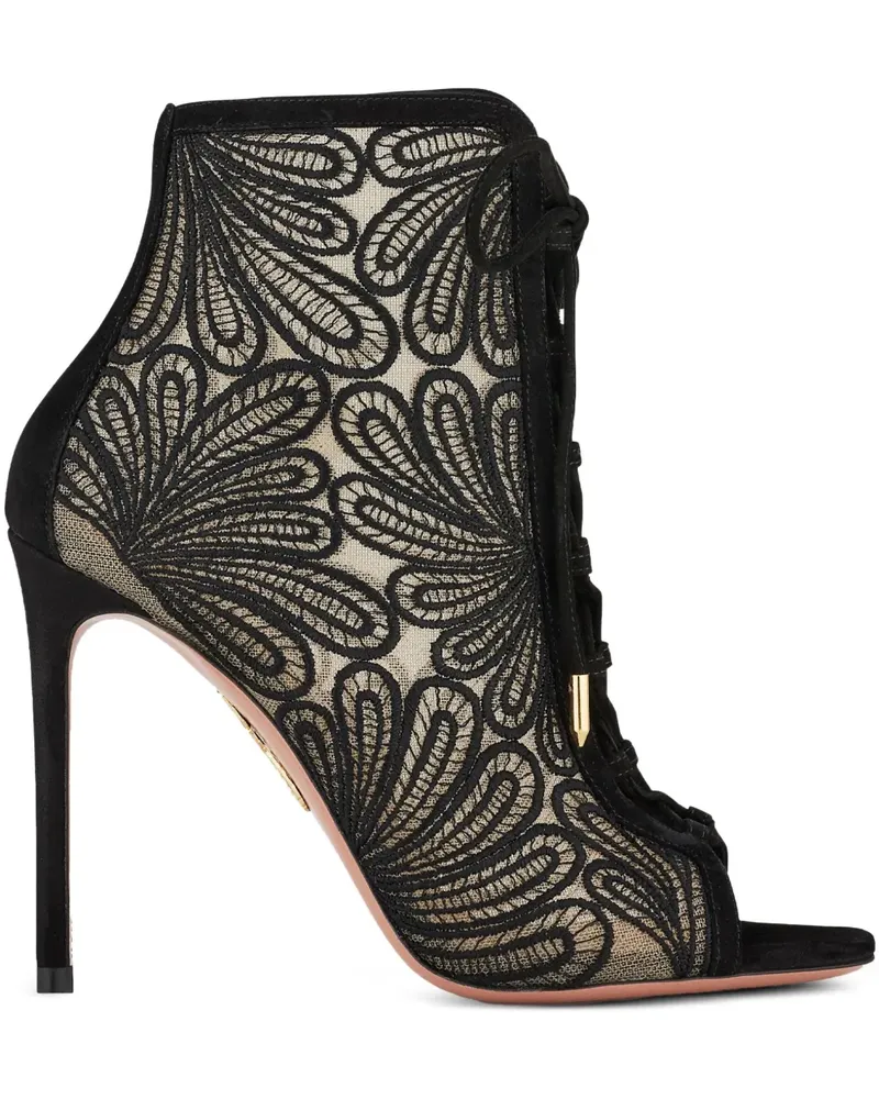 Aquazzura Chantilly Pumps 105mm - Schwarz Schwarz