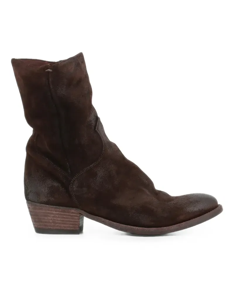Pantanetti Stiefeletten aus Wildleder - Braun Braun
