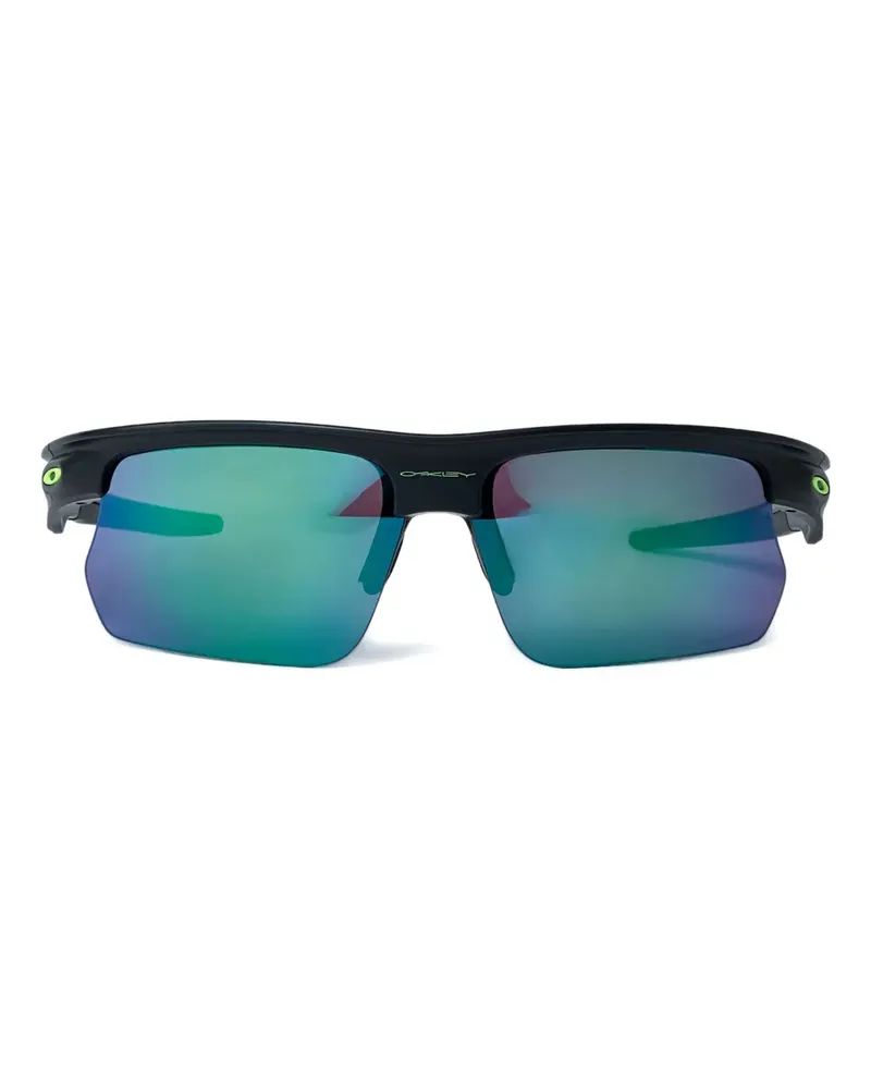 Oakley shield-frame sunglasses - Schwarz Schwarz