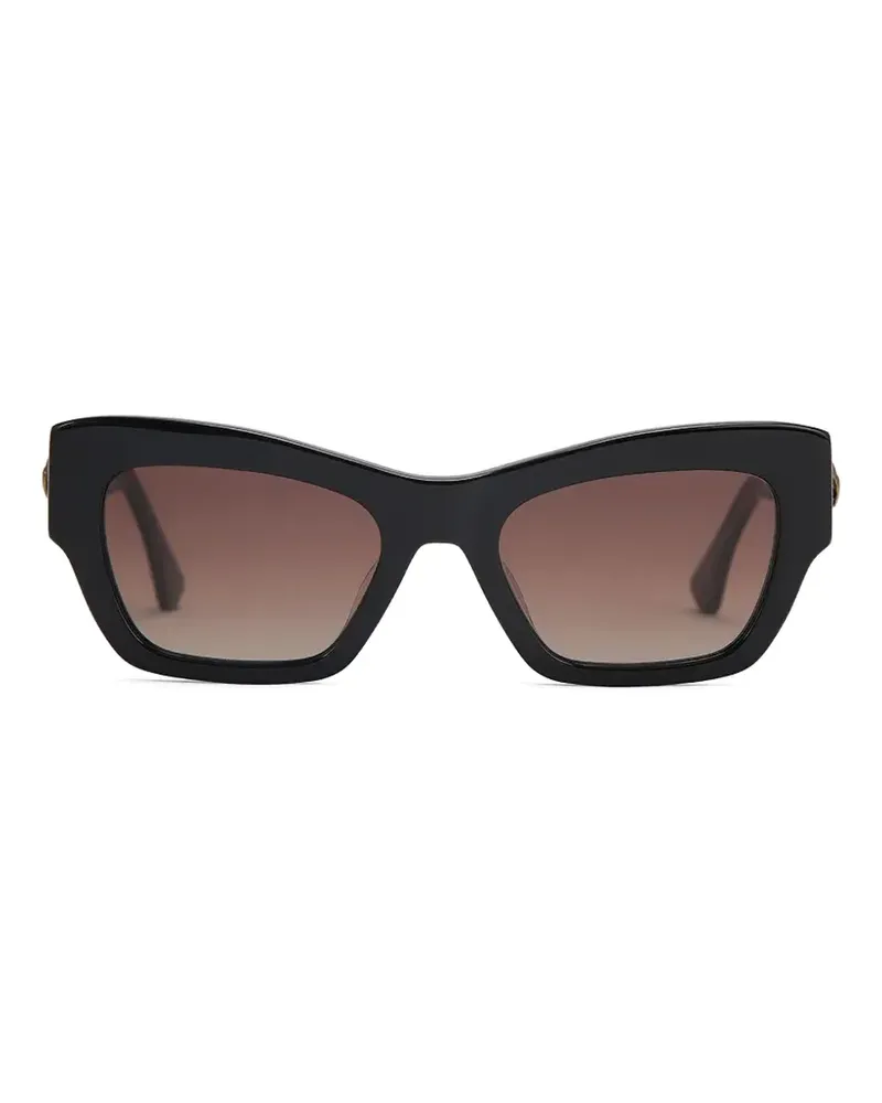 Kurt Geiger eagle-motif cat-eye sunglasses - Schwarz Schwarz