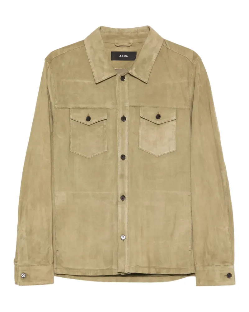 Arma Dex Hemd mit geknöpfter Tasche - Grün Grün