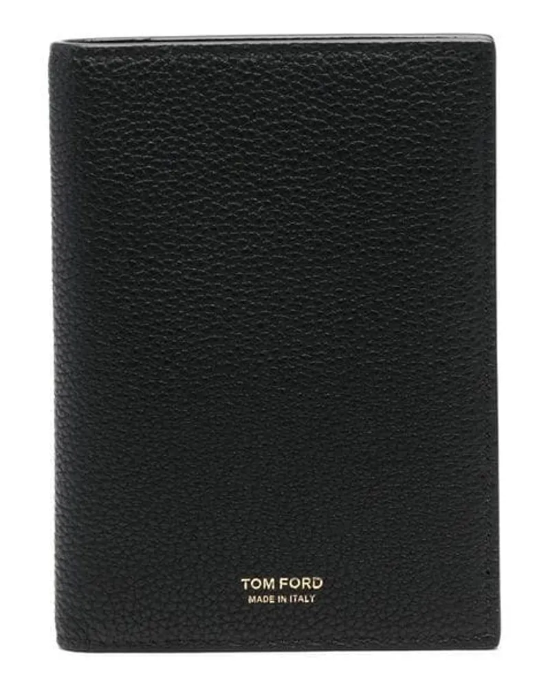 Tom Ford Kartenetui mit Logo - Schwarz Schwarz