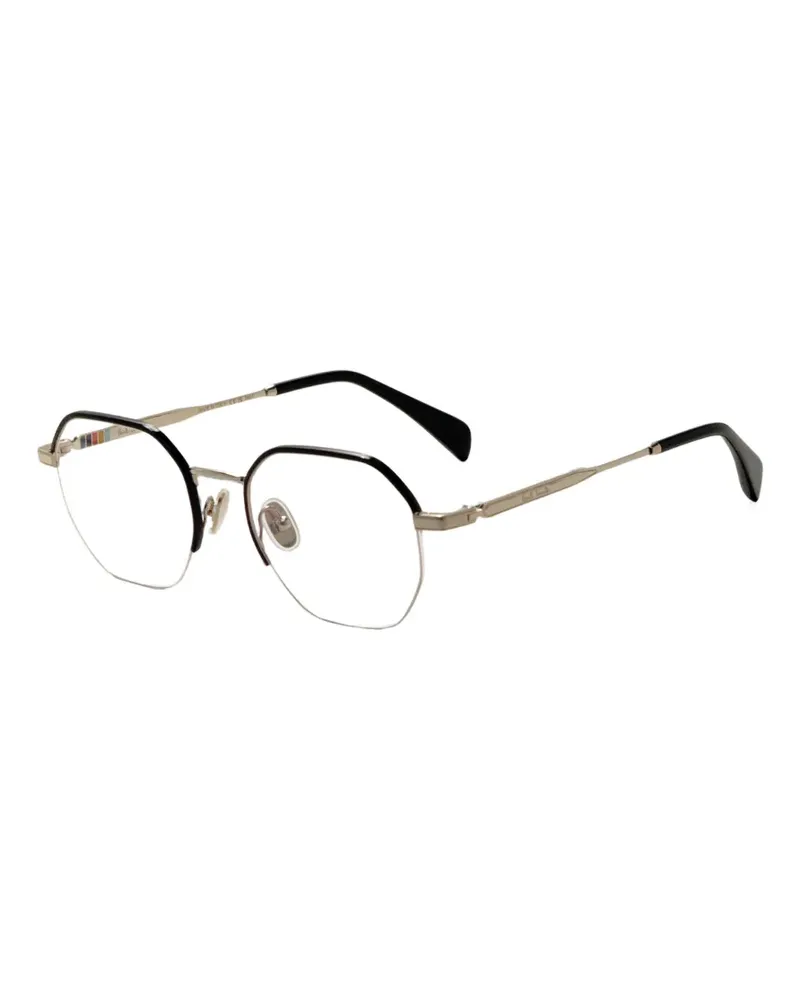 Paul Smith Lovell Brille mit geometrischem Gestell - Schwarz Schwarz