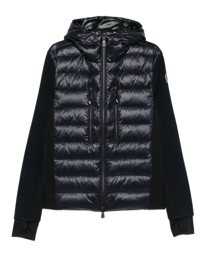 Moncler Gesteppte Kapuzenjacke - Blau Blau