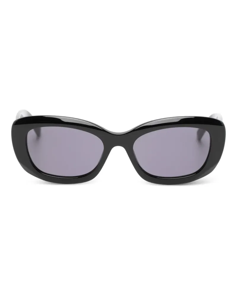 Givenchy Sonnenbrille mit geometrischem Gestell - Schwarz Schwarz