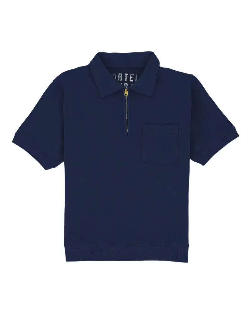 Fortela short-sleeve polo shirt - Blau Blau