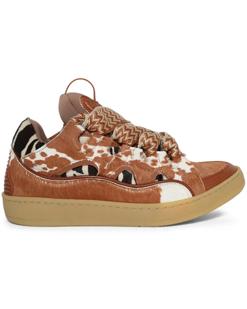 Lanvin Curb Sneakers - Braun Braun