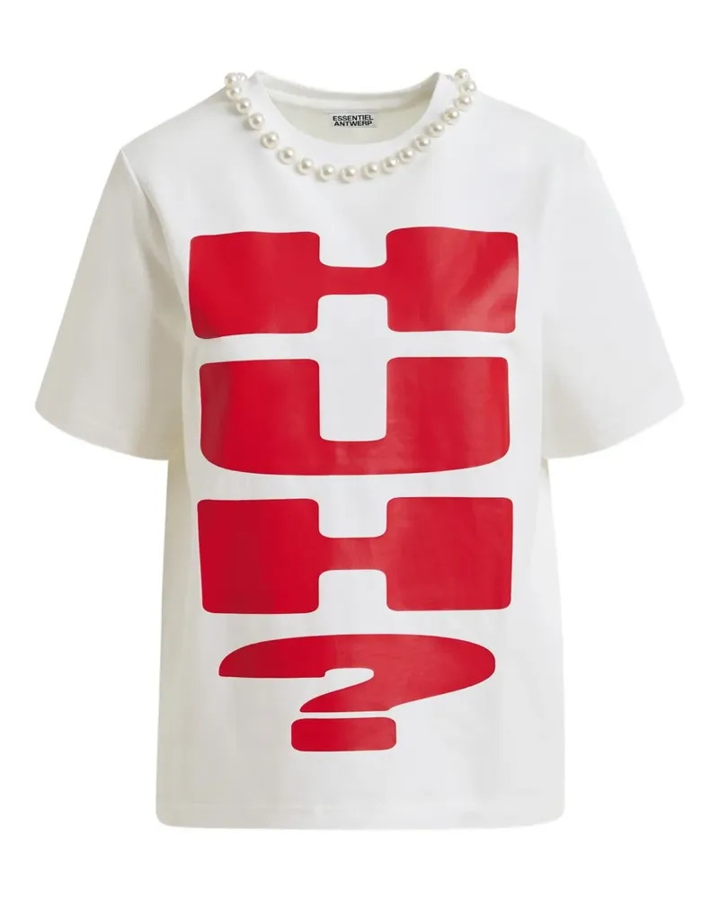 Essentiel Isos T-Shirt - Weiß Weiß