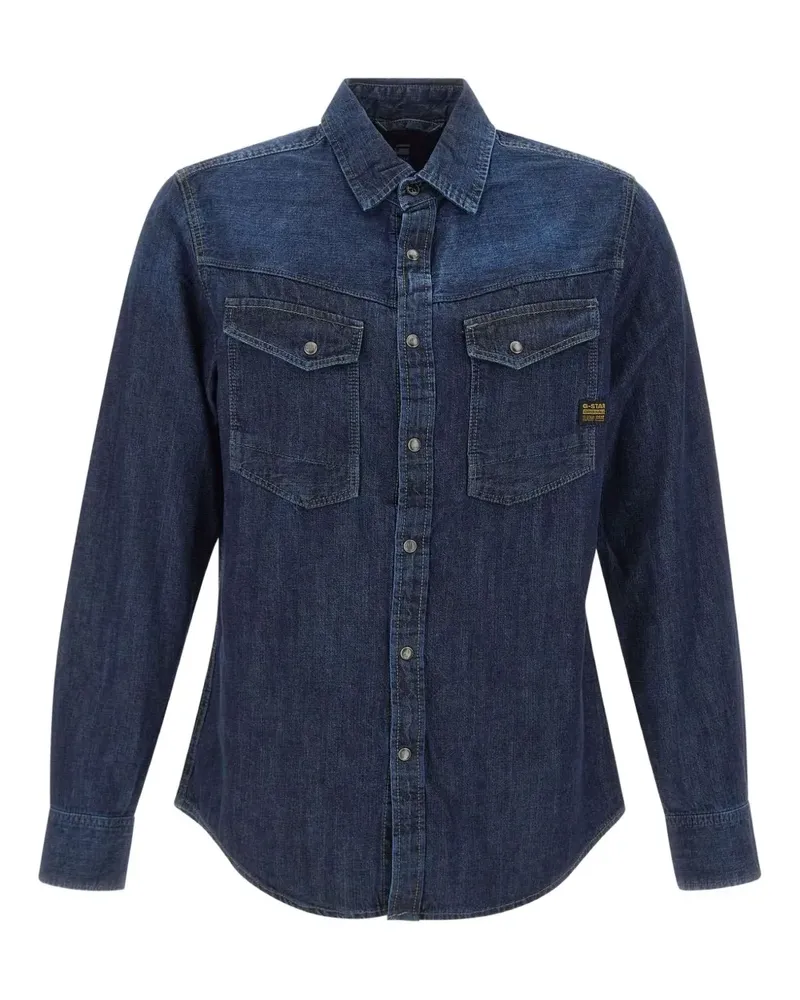 G-STAR RAW Dakota chest-pocket denim shirt - Blau Blau