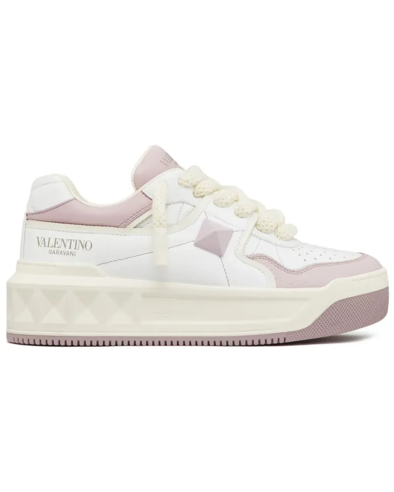 Valentino Garavani One Stud XL Sneakers - Weiß Weiß