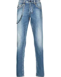 Tramarossa Gerade Jeans mit Kettendetail Blau