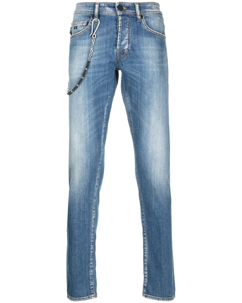 Tramarossa Gerade Jeans mit Kettendetail Blau