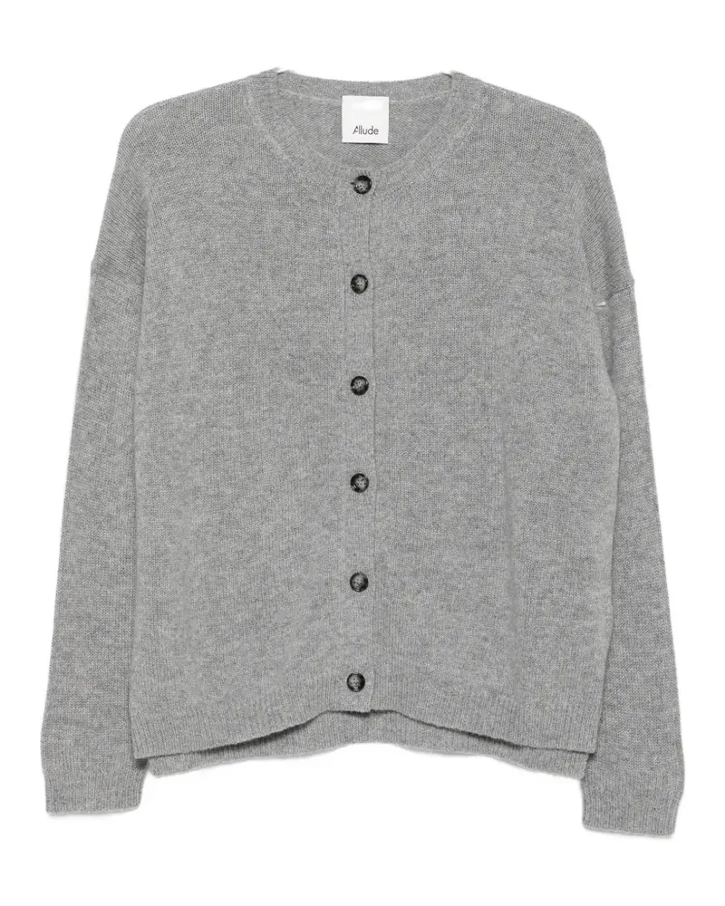 ALLUDE button-up cardigan - Grau Grau