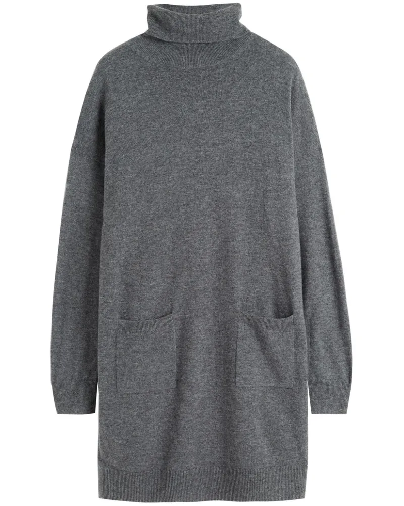 Chinti & Parker Minikleid mit Rollkragen - Grau Grau