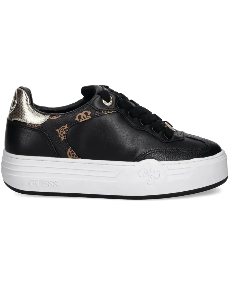 Guess Sneakers mit Plateausohle - Schwarz Schwarz