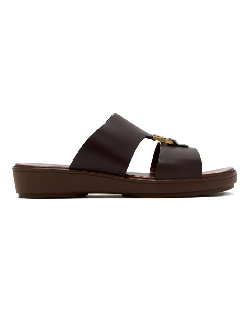 Brunello Cucinelli buckle strap sandal - Braun Braun