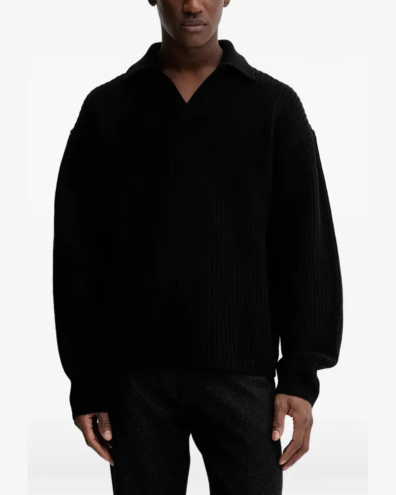 Filippa K ribbed sweater - Schwarz Schwarz
